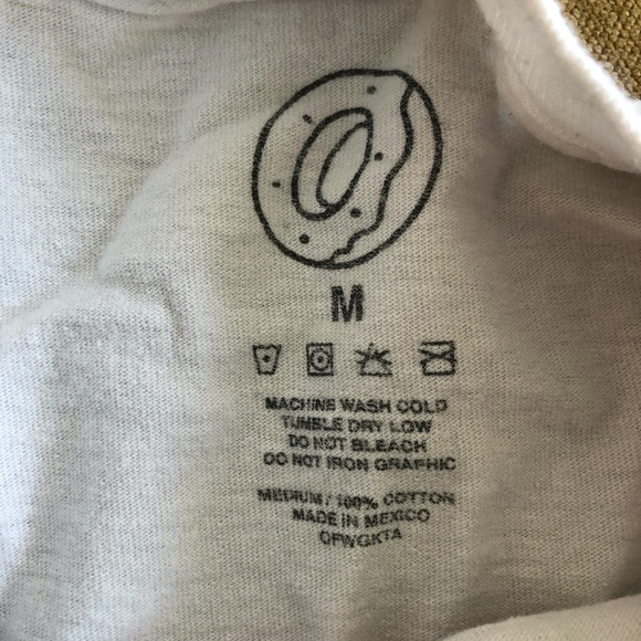 Vintage Odd Future Graphic Band Tee Logo Doughnut T Shirt - Picture 3 of 4